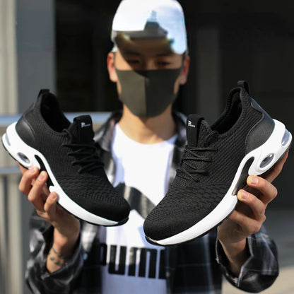 2025 Lightweight Men Safety Shoes Steel Toe Cap Work Sneakers Men Protective Shoes Anti-smash Anti-puncture Indestructible Shoes - Badiee Stylez