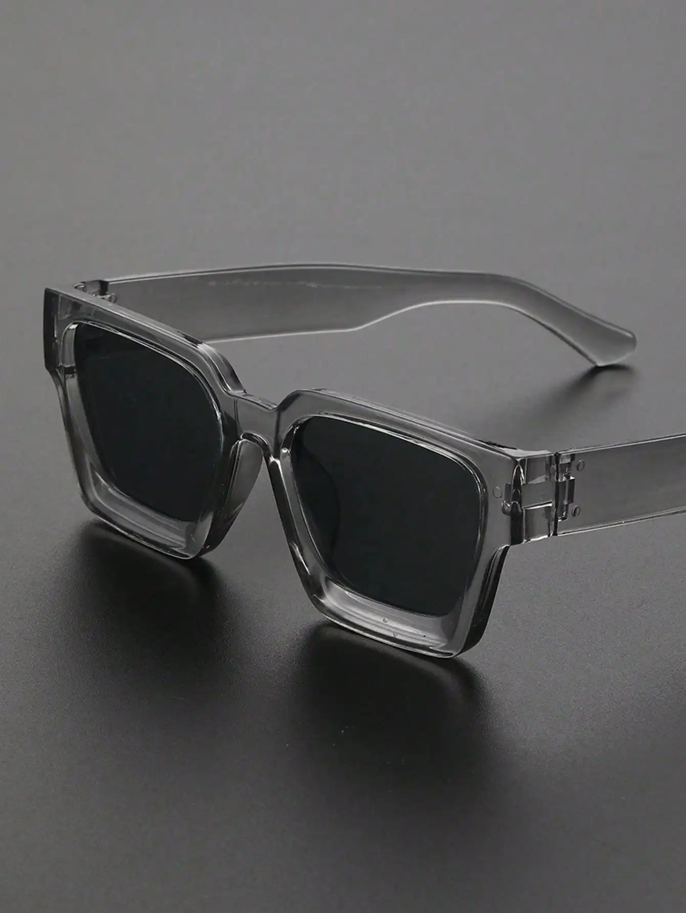 1/2 PC S Classic Fashion Square Plastic Frame Women Sunglasses For Men Daily Life Shades Eyewear Accessories. Badiee Stylez