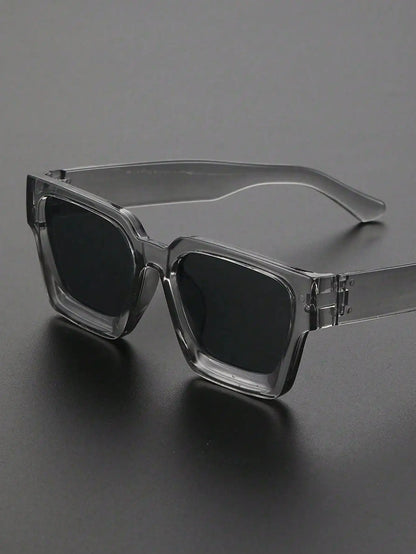 1/2 PC S Classic Fashion Square Plastic Frame Women Sunglasses For Men Daily Life Shades Eyewear Accessories. Badiee Stylez