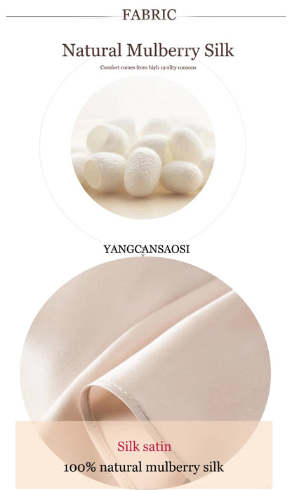 Small Heavyweight 21MM 100% Natural Mulberry Silk Plain Satin French V-neck Diagonal Cut Women's Sexy Solid Suspender Dress Badiee Stylez