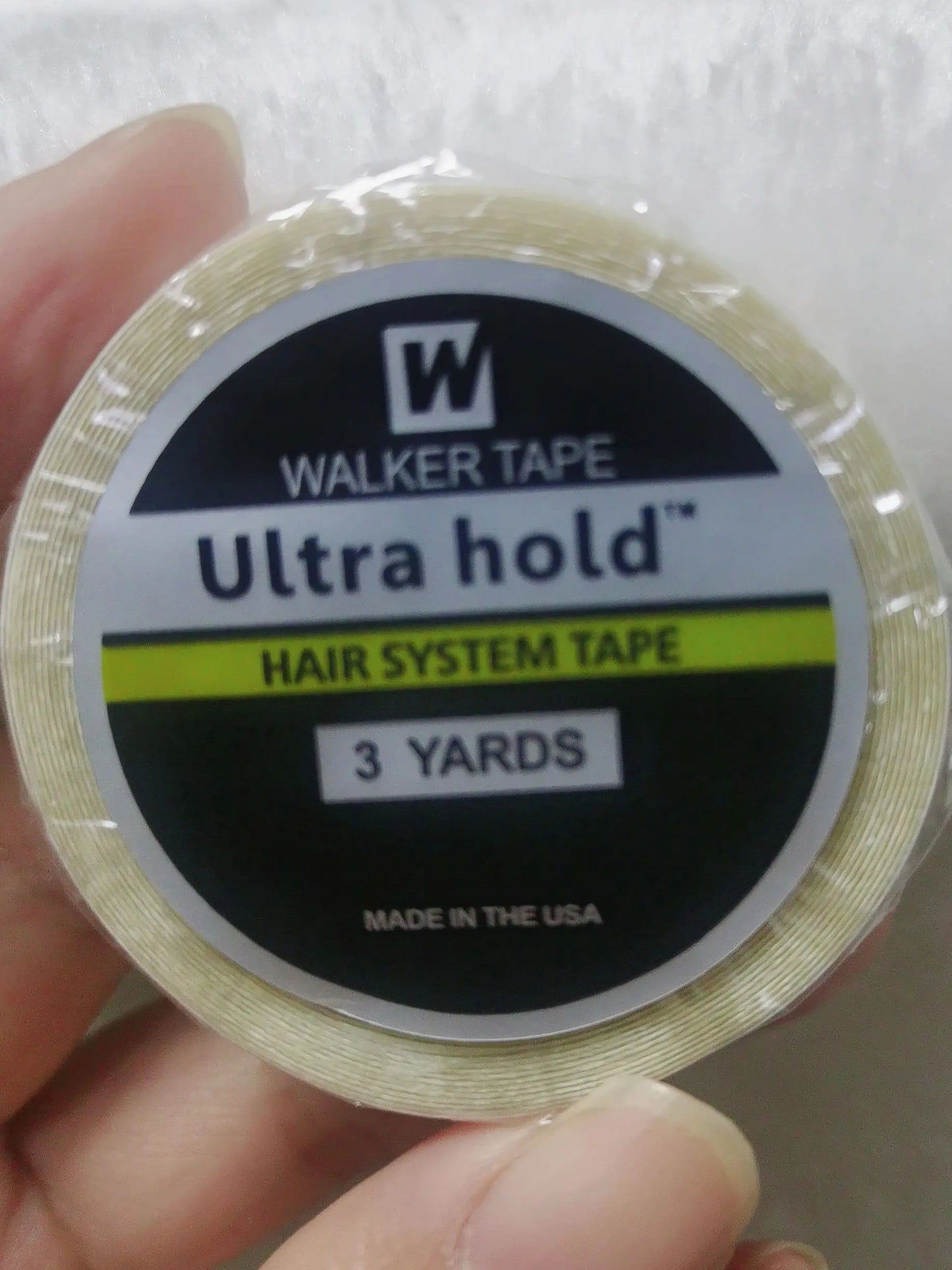 Lace Wig tape glue for hair extensions Ultra Hold Adhesive Tape glue for wig 3Yards 1.0cm Wig Glue Hair System Tape For Toupees