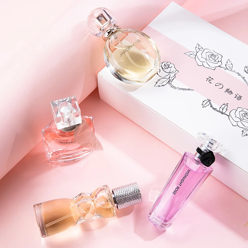 Brand 105ml Perfume Women Gift Box Four Piece Set духи Lasting Fragrance Body Spray Plant Floral Scent Pheromone Eau De Parfum Badiee Stylez