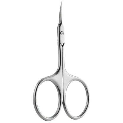1/2/4Pcs Russian Cuticle Scissors Nipper Dead Skin Scissors Stainless Steel Manicure Pedicure Tools Nail Trimmer Clipper SILVER-1PCS