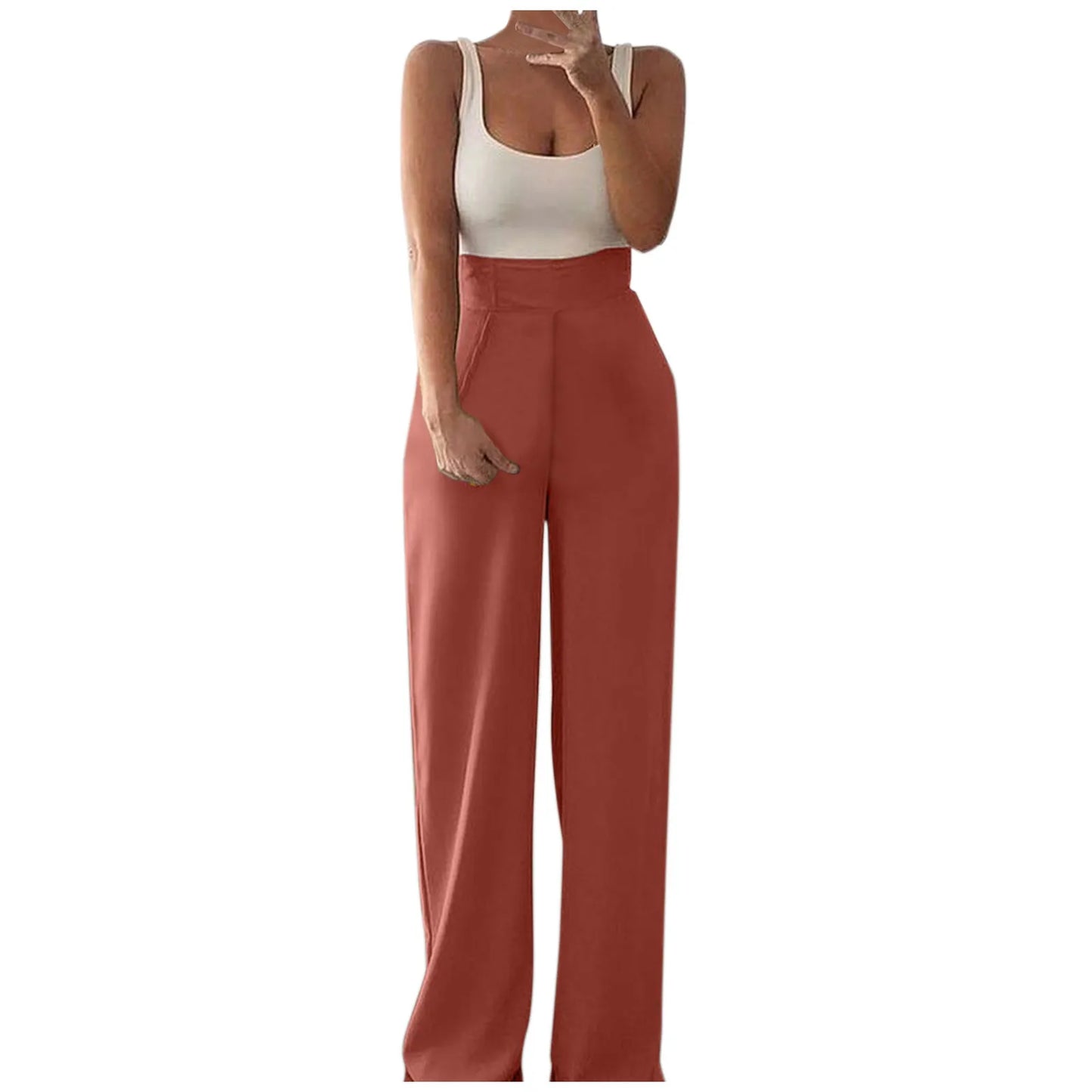 Sexy Rompers Jumpsuit Pants For Women Sleeveless Outdoor Fashion Causal Sleeveless Wide Leg Trousers Elegant Workplace Clothing Badiee Stylez