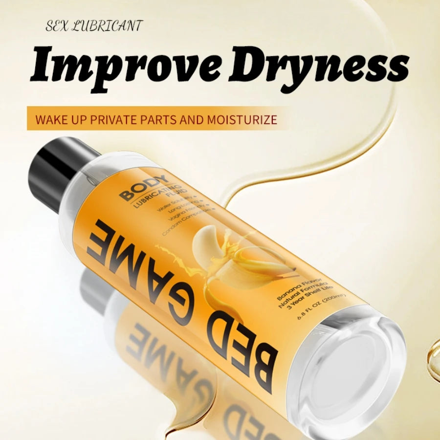 strawberry mojito coconut banana water-soluble Lubricant long-lasting moisturizing Adult Couples Dildo Vibrator Sex Oil 200ml