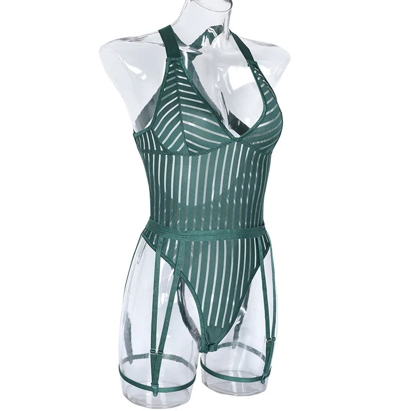 Romantic Bilizna Sexy Below Lingerie for Sex New Women's Underwear Cutting Tight Woman Clothing Vs Lingerieset Dames Thong Whole