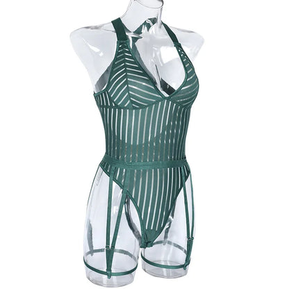 Romantic Bilizna Sexy Below Lingerie for Sex New Women's Underwear Cutting Tight Woman Clothing Vs Lingerieset Dames Thong Whole