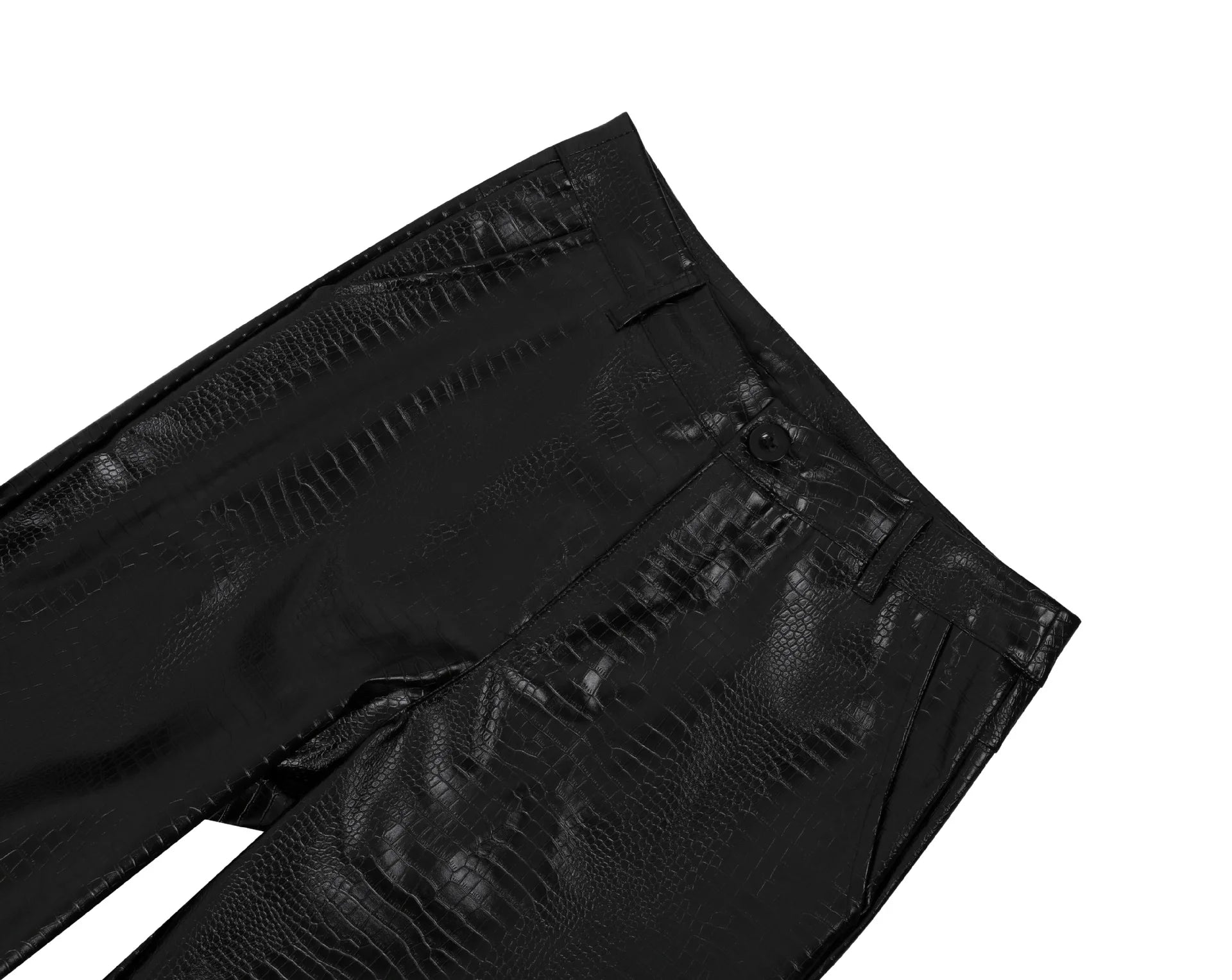 HBLL Women's Green Corset Cut-Out Cargo Sexy Sleeveless Jumpsuits PU Leather Matching Set Sexy Clubwear 2 Piece Outfits