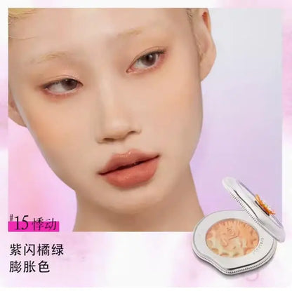 Girlcult Emotional Blush Highlighter Matte Fine Shimmer Blusher Face Cute Makeup Korean Cheek Pressed Powder NEW15