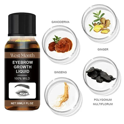 Eyebrow growth serum fast growing eyelash prevent hair loss damaged treatment thick dense eyes makeup care products
