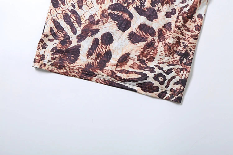 Weird Puss Sexy Maxi Dress Women Backless Coquette v-Neck Snake Print Sleeveless Summer Chic Classic Vacation Skinny Vestidos