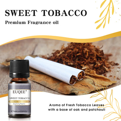 EUQEE 10ML Men's Fragrance Oil For Car Diffuser,Making Candle Leather Forest Pine Coffee Cake Cedarwood Bay Rum 1pcs/3pcs/6pcs - Badiee Stylez