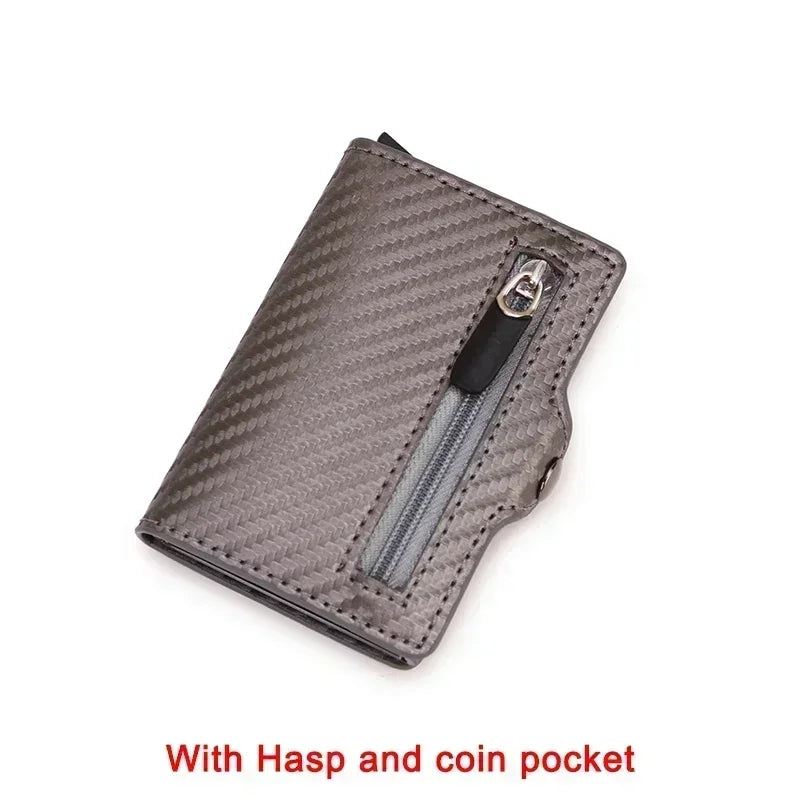 Anti Thief Rfid Credit Card Holder Wallet Men Women Smart Minimalist Wallets Slim Bank Cardholder Case Bag Purse Carteras Choice