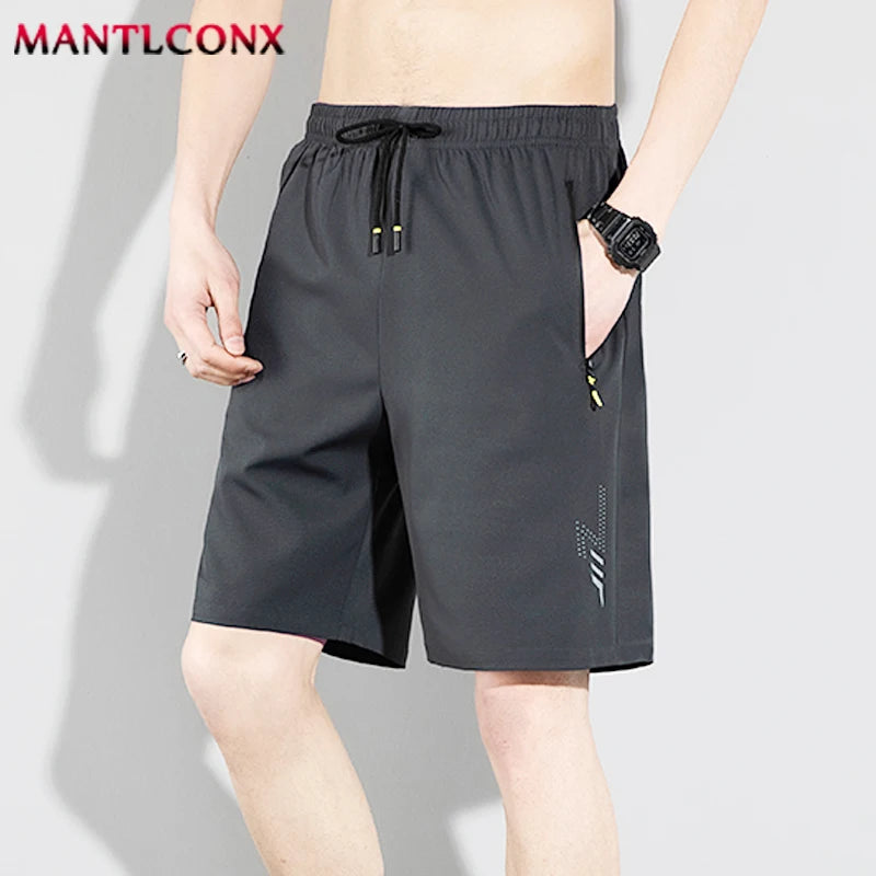Summer Sport Men's Shorts Quick Dry Gym Fitness Short Pants Men Running Jogging Shorts Men Training Bottom Loose Casual Wear Badiee Stylez