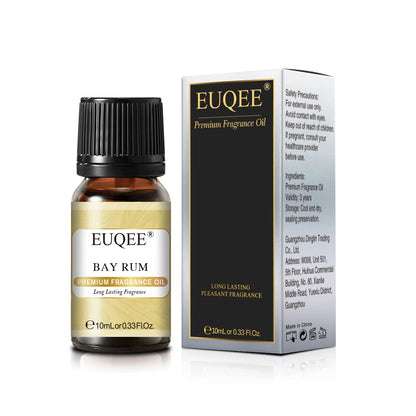 EUQEE 10ML Men's Fragrance Oil For Car Diffuser,Making Candle Leather Forest Pine Coffee Cake Cedarwood Bay Rum 1pcs/3pcs/6pcs - Badiee Stylez