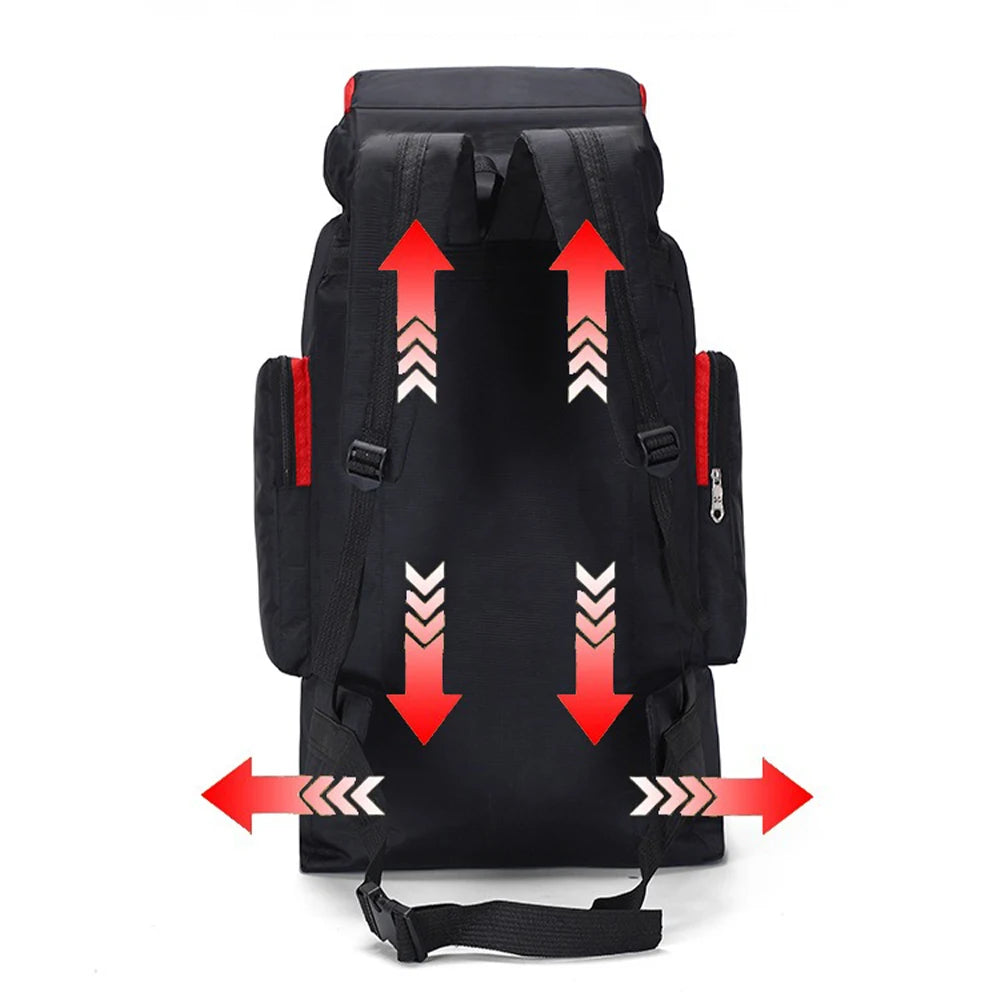 Hiking Backpack 70L Oxford Large Rucksack for Travelling Camping Hunting Bag Waterproof Lightweight Backpacks