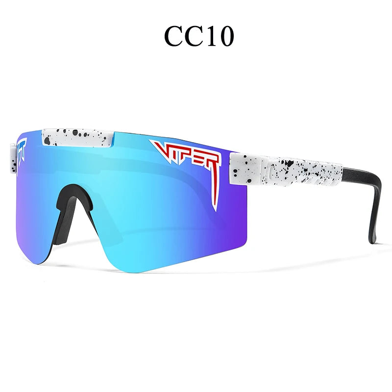 Adult UV400 Cycling Sun Glasses Pit Viper Sunglasses Men Women Outdoor Baseball Eyewear Sport Goggles Mtb Shades CC10