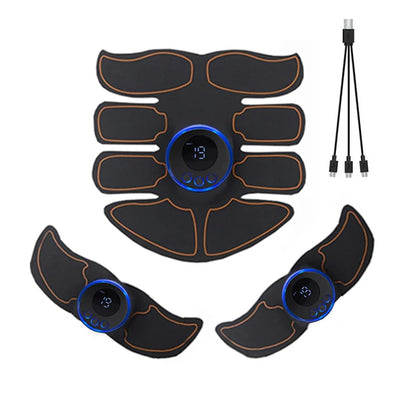 Electric Abdominal Muscle Stimulator EMS Wireless Buttocks Hip Trainer Weight Loss Body Slimming For Arm Back Leg Waist Fitness Option2