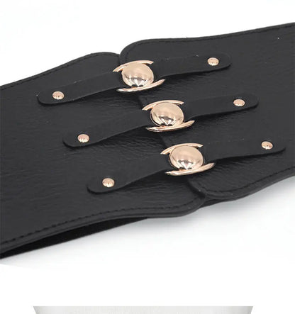 11cm Elastic Wide Corset Belts For Women Waist Plus Size Belt Female Dress Waistband Big Stretch Cummerbunds Clothes Accessory