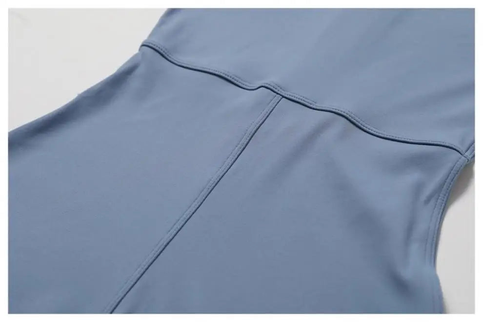 One-piece Sports Training Jumpsuit Women's Long Sleeve Tight Hip-highlighting Bodysuit Gym Clothing Sexy Dance Exercise Tights Badiee Stylez