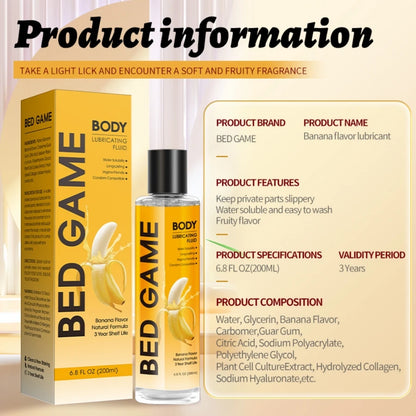 strawberry mojito coconut banana water-soluble Lubricant long-lasting moisturizing Adult Couples Dildo Vibrator Sex Oil 200ml