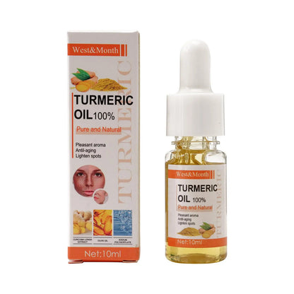 Turmeric Face Whitening Serum Turmeric Anti-oxidation Serum Turmeric Dark Spot Corrector Serum Facial Brighten Turmeric Oil Soap 10ml
