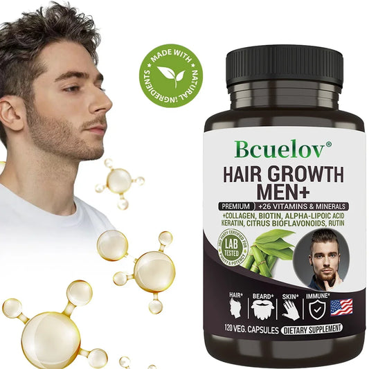 Men's Multivitamin Supplement - Supports Men's Multivitamin with Vitamins A, C, D, E & B12, Zinc, Calcium, Magnesium and More