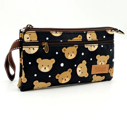 Polyester Waterproof Women's Coin Bag Ladies Organizer Wallet Female Phone Purse Money Pouch Clutch Handbag Carteira for Girls B2