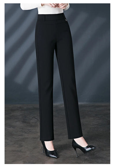 Leggings Women's Autumn and Winter Style High Waist Large Size Tight-fitting High-Elastic Foot Pants Casual Slim Trousers M-6XL