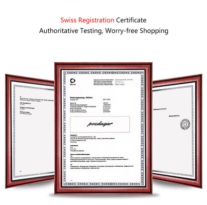 POEDAGAR Original New Woman Watch Stainless Steel Waterproof Luminous Ladies Wristwatch Date Week Elegant Quartz Women's Watches