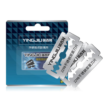 Razor Blades For Double Edge Razor,Stainless Steel Blades Used for Folding Knife with Shaving & Hair Removal 10/20pcs