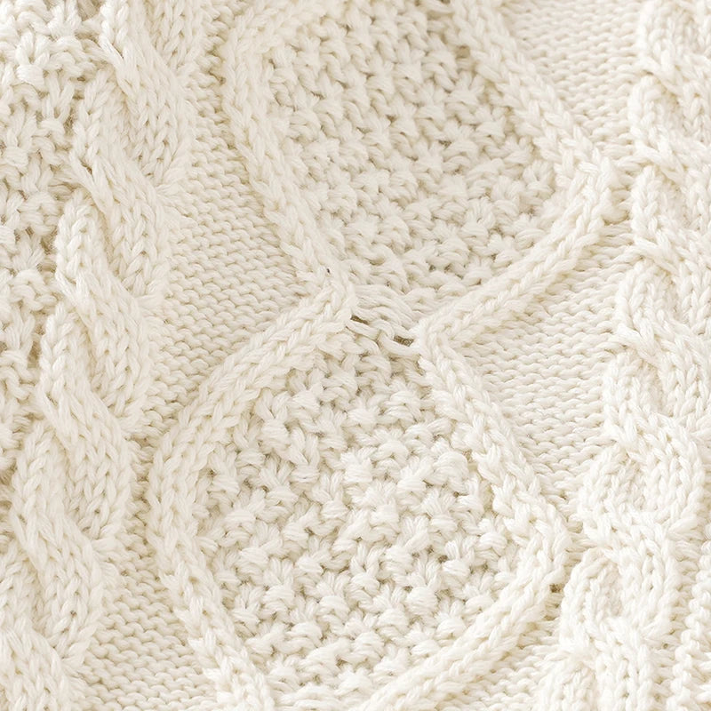 Baby Clothes Sets Cotton Knitted Newborn Boys Girl Sweater Long Sleeve +Pants Autumn Infant Children Cardigan +Shorts 0-18M 2PCS