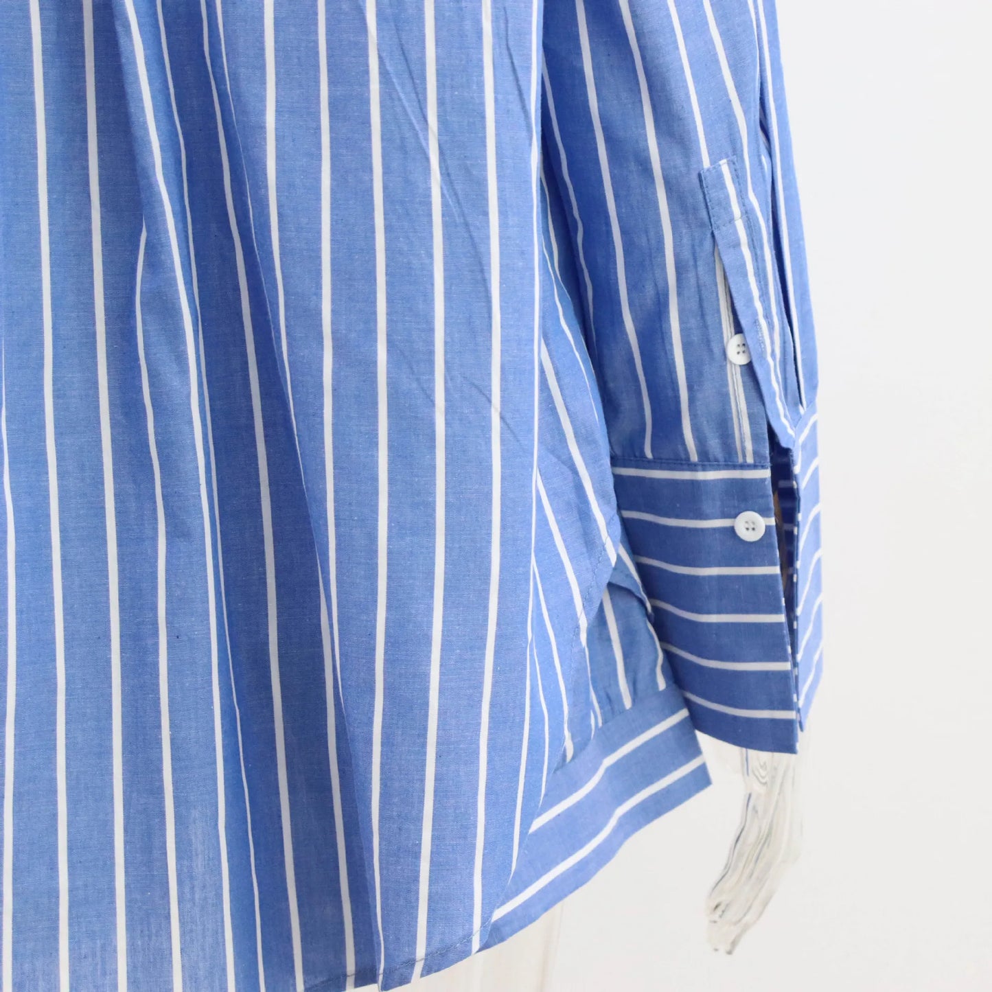 Striped Two Pieces Shorts Set Summer Long Sleeve Turn Down Collar Button Cotton Long Shirts Tops Women Clothing Casual Outfits