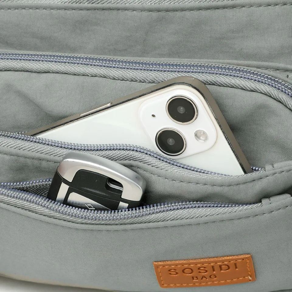 Multiple pockets Nylon Purses And Handbags Women Shoulder Bag Luxury Handbags Women Bags Designer Crossbody Bags for Women 2025