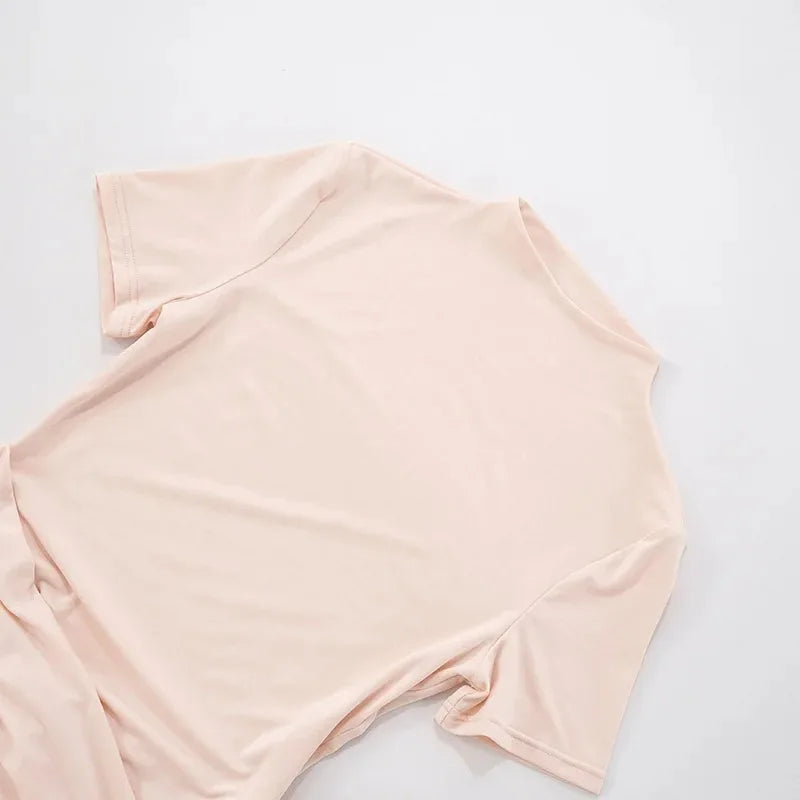 Women Hollow Out Short Sleeve Ruched Sexy Mini Dress for Women Fashion Half High Collar Skinny Club Party Dresses Female