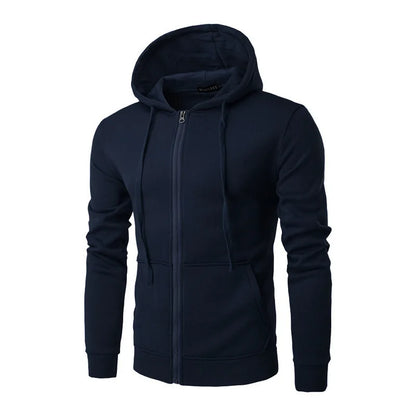 Autumn Men Sweatshirts Long Sleeve Jacket Hoodie Zipper Closure Jacket Male Hoodies Sweatshirt Slim Fit Male Clothing Badiee Stylez