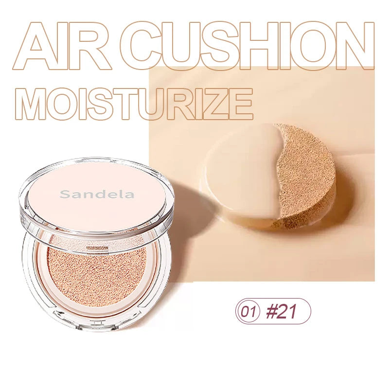 SANDELA Matte Silky Moisturizing Foundation Long Lasting Air Cushion Bb & Cc Cream Cushion 21