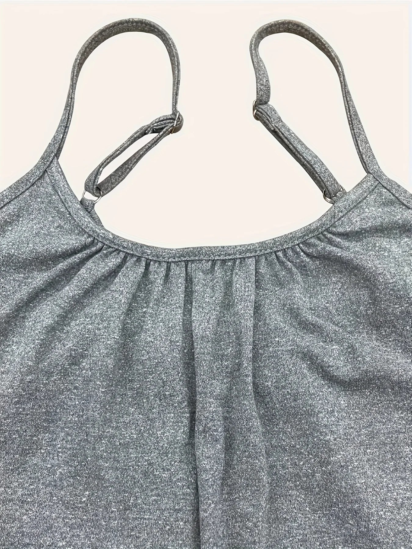 Plus Size 1XL-5XL Women's Fashion Spring Summer Solid Color Jumpsuit Women Casual Camisole Jumpsuit