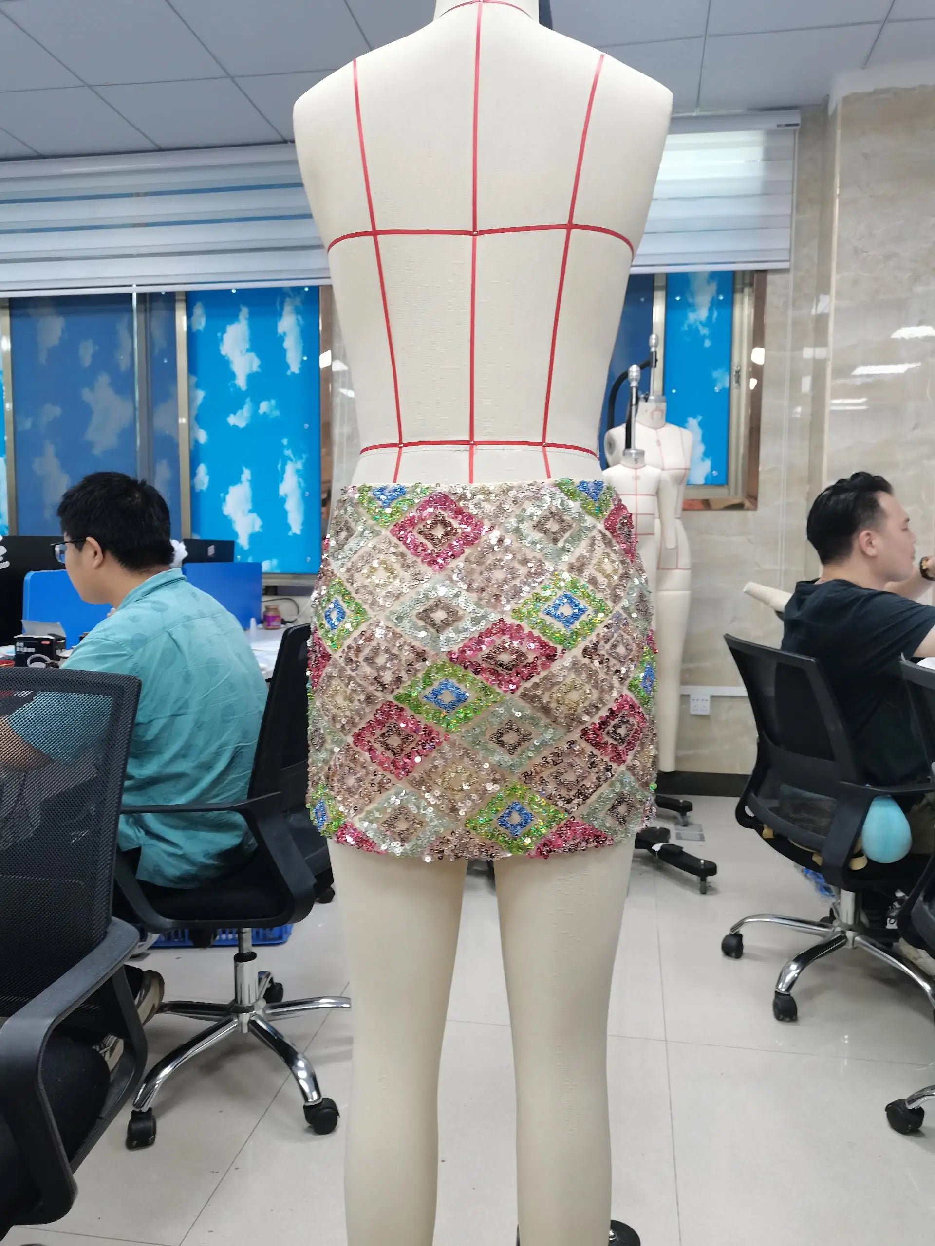 hirigin Women Y2K Sparkly Sequin Mini Skirt Side Tie-up Low Waist Pencil Skirt Glitter Festival Rave Short Skirts Party Clubwear