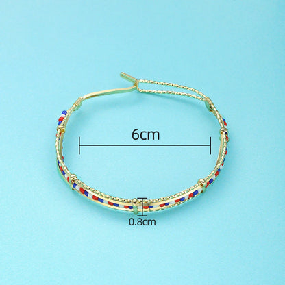 Wholesale New Arrival Stainless Steel Jewelry Green and Yellow Color Orula Elegua Bracelet Mix Beads Unisex Bangle For Women Men Badiee Stylez