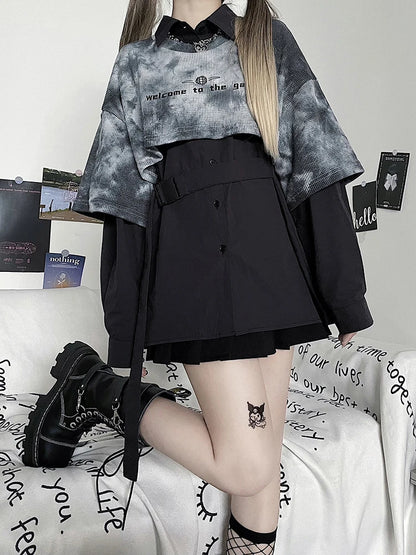 harajuku loose tops women sweatshirts gothic loose streetwear hoodies kawaii hoodie and shirts fashion clothes