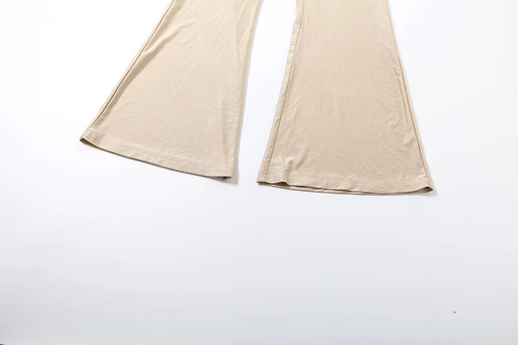 InGrily Simple Smooth Jumpsuit Women Cross v-Neck Long Sleeve Folds Skinny Solid Sexy Hipster Elegant Street Classic Chic Outfit Badiee Stylez