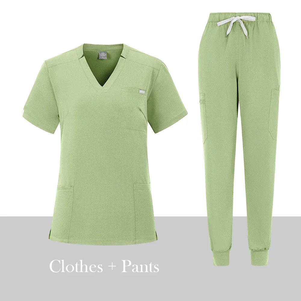 Wholesale Operating Room Medical Uniform Scrubs Hospital Working Scrubs Set Medical Supplies Nurse Dental Surgery Suit Workwear Badiee Stylez