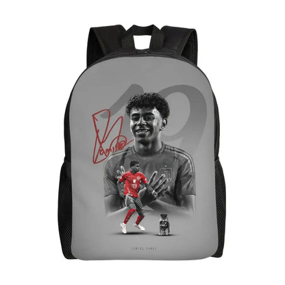 Lamine Y-Yamal Children Backpack for Kids Girls Boys Football Sports Backpacks Kawaii Daycare Child School Bag