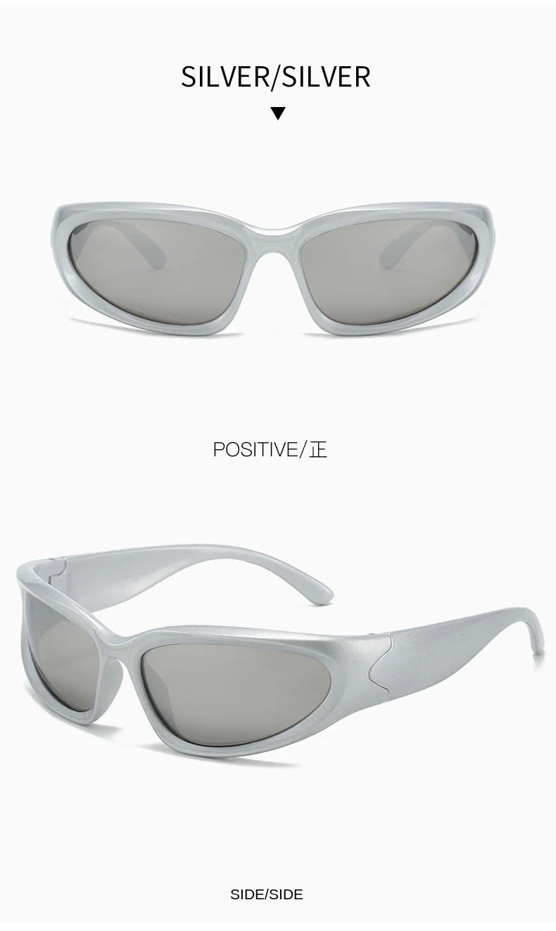 1/2/3pcs Fashionable Men and Women Sunglasses High-end Y2K Square Bicycle Glasses Resistant Sunglasses Outdoor Hiking Glas UV400 Badiee Stylez