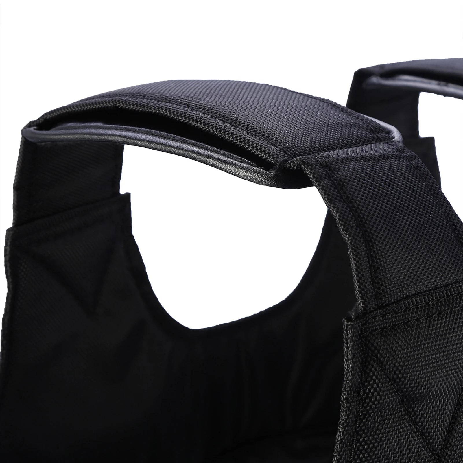 Fitness Weighted Vest with 12 Pouches for Sand or Steel Plates, Made of Durable Oxford Fabric, for Weight Loss and Exercise