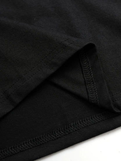 Fashion American Street Cartoon Print T-shirt Female Summer Y2k Street Hip-hop Loose Short-sleeved Top Women's Clothing Y2K Top