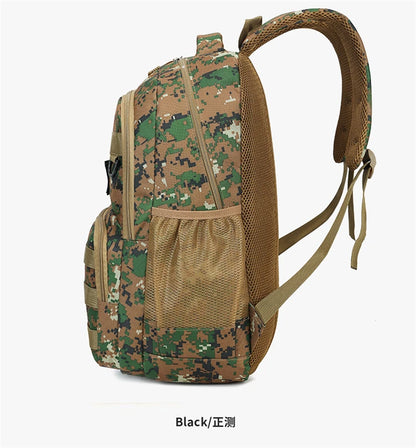 Camouflage Tactical Backpack for Men Large Capacity Outdoor PUBG Style Waterproof Travel School Bag Multifunctional for Daily Us