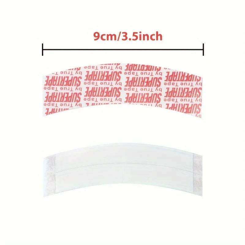 36pcs Curved walker tape Double-sided ultra hold tape hair system tape Hold Bonding Glue For salon Lace System and men's Toupee