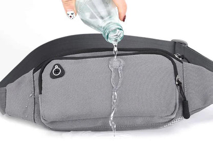 Nylon Waterproof Fanny Waist Bag Pack For Men Women Belt Pouch Male Belly Banana Ladies Bum Hip Kangaroo Sports Running Waistbag